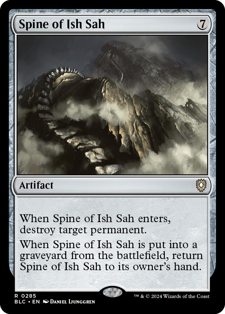 Spine of Ish Sah [Bloomburrow Commander] | Gamer Loot