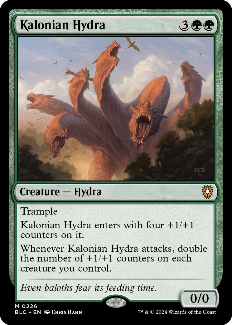 Kalonian Hydra [Bloomburrow Commander] | Gamer Loot