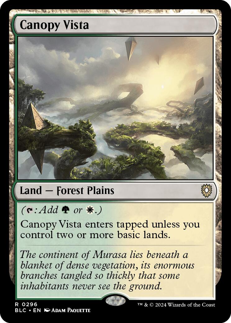 Canopy Vista [Bloomburrow Commander] | Gamer Loot