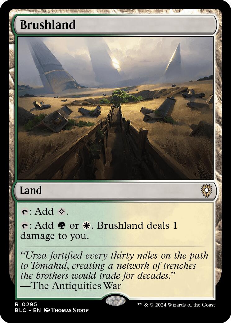 Brushland [Bloomburrow Commander] | Gamer Loot