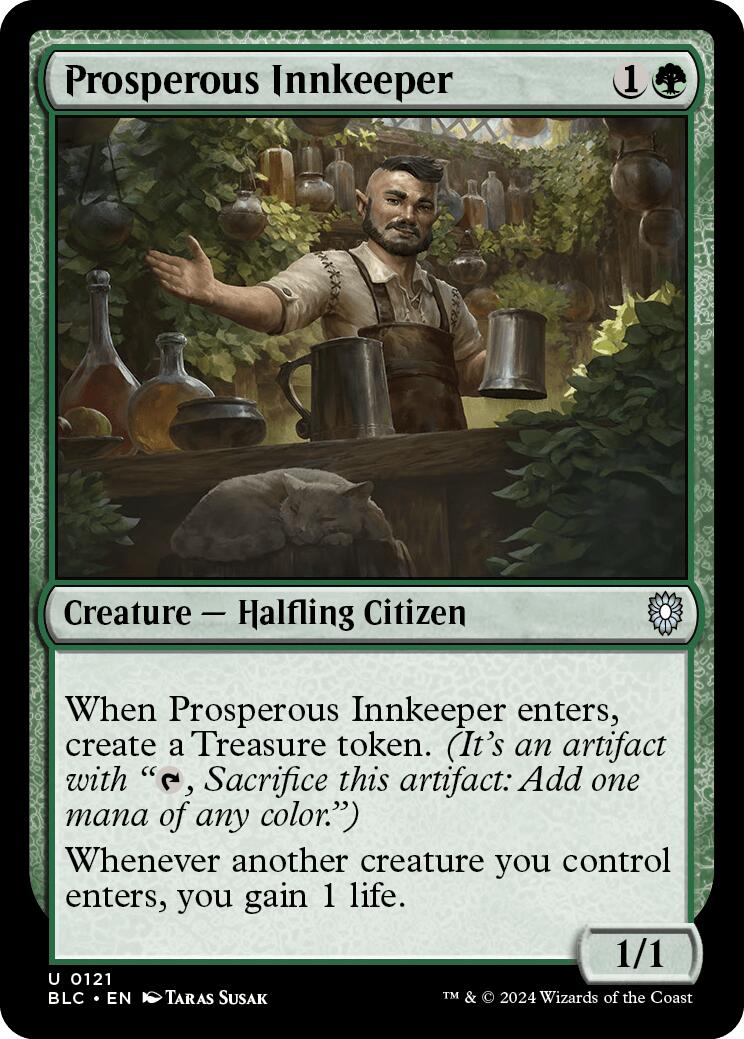 Prosperous Innkeeper [Bloomburrow Commander] | Gamer Loot