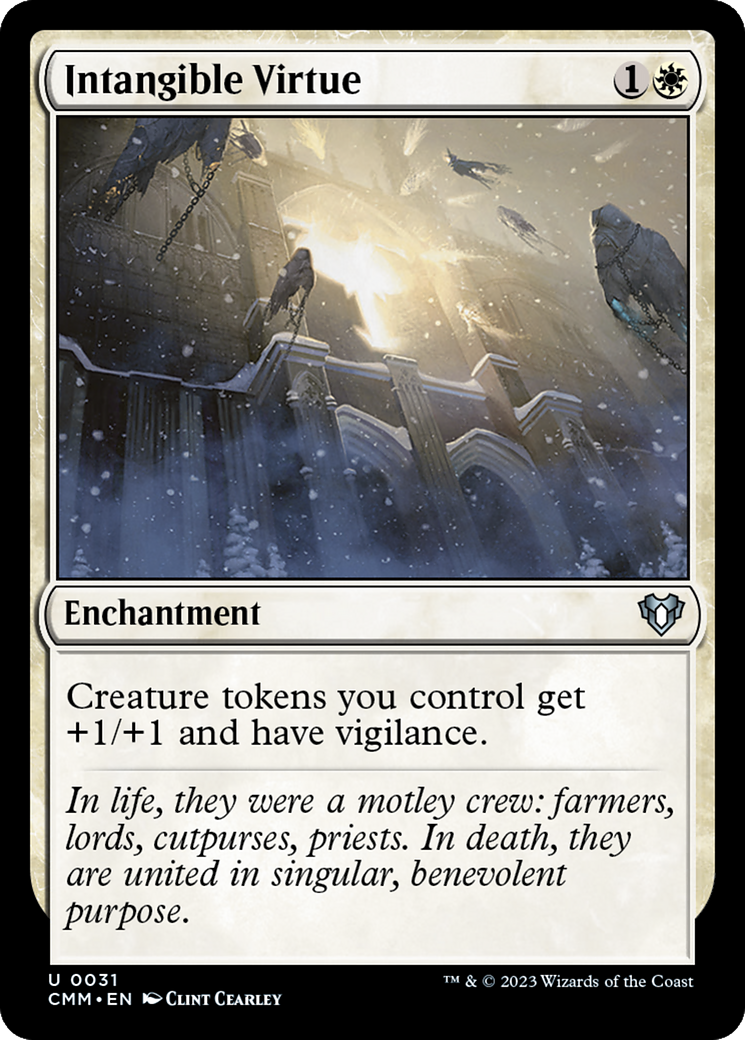 Intangible Virtue [Commander Masters] | Gamer Loot