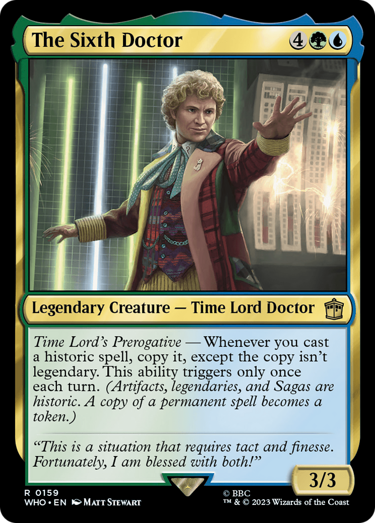 The Sixth Doctor [Doctor Who] | Gamer Loot