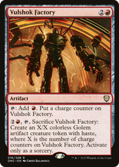 Vulshok Factory [Phyrexia: All Will Be One Commander] | Gamer Loot