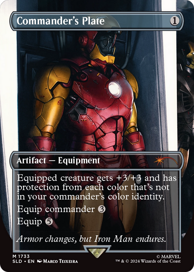 Commander's Plate (1733) [Secret Lair Drop Series] | Gamer Loot