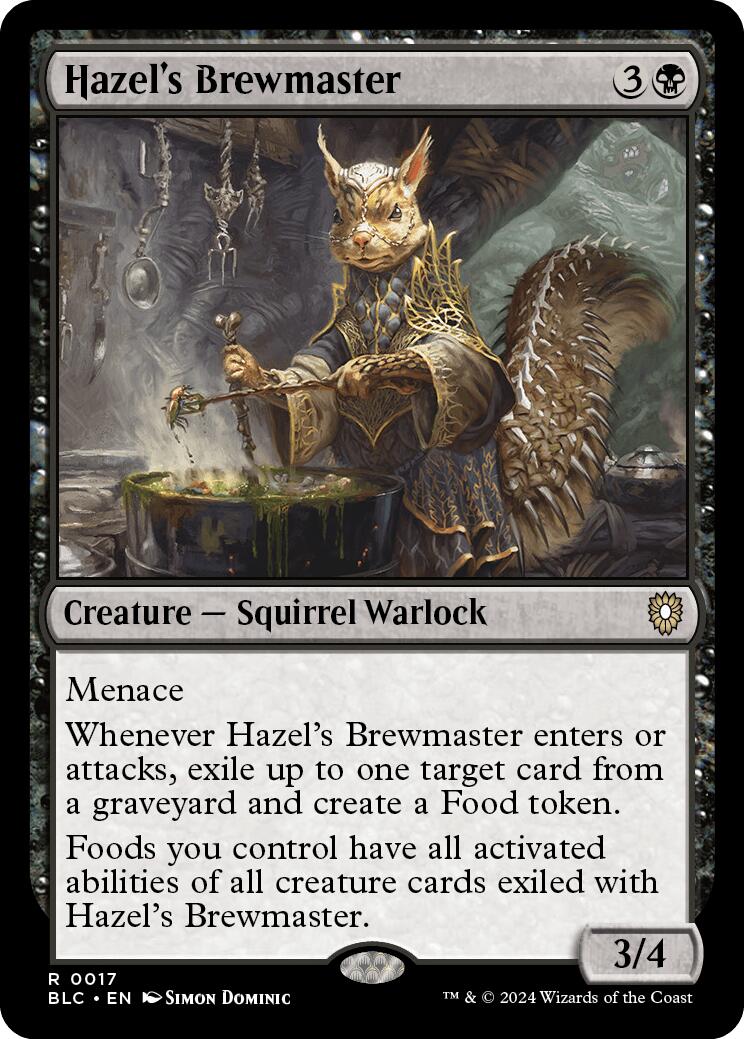 Hazel's Brewmaster [Bloomburrow Commander] | Gamer Loot