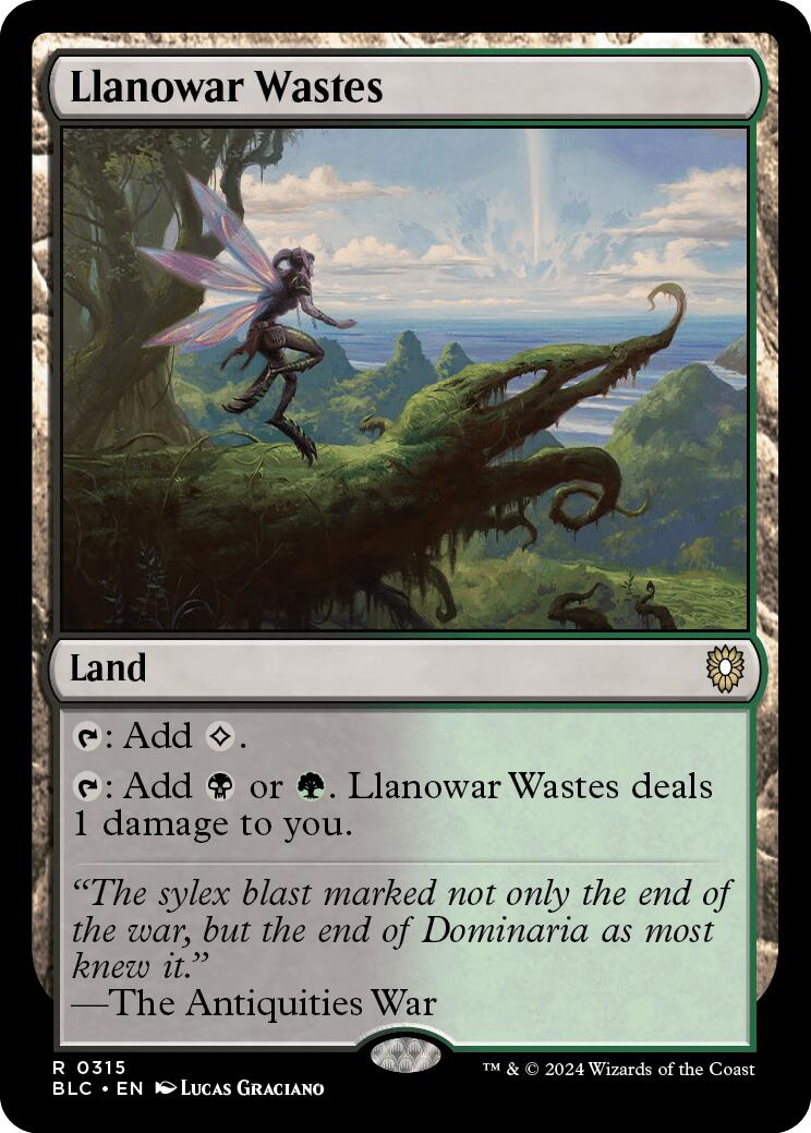 Llanowar Wastes [Bloomburrow Commander] | Gamer Loot