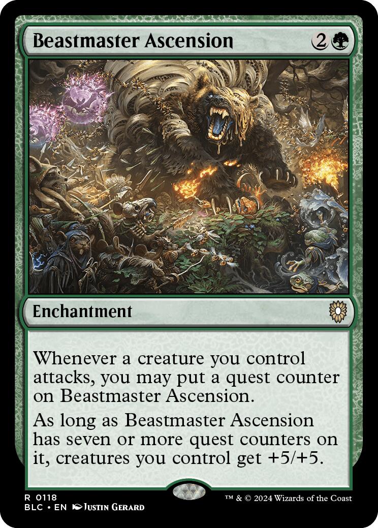 Beastmaster Ascension [Bloomburrow Commander] | Gamer Loot