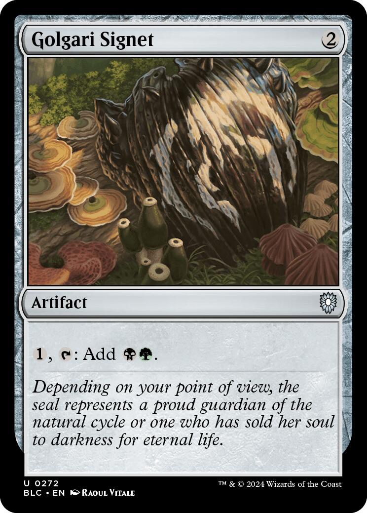 Golgari Signet [Bloomburrow Commander] | Gamer Loot
