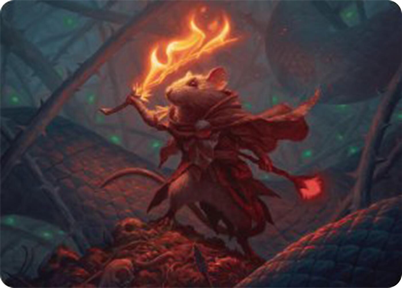 Emberheart Challenger Art Card [Bloomburrow Art Series] | Gamer Loot