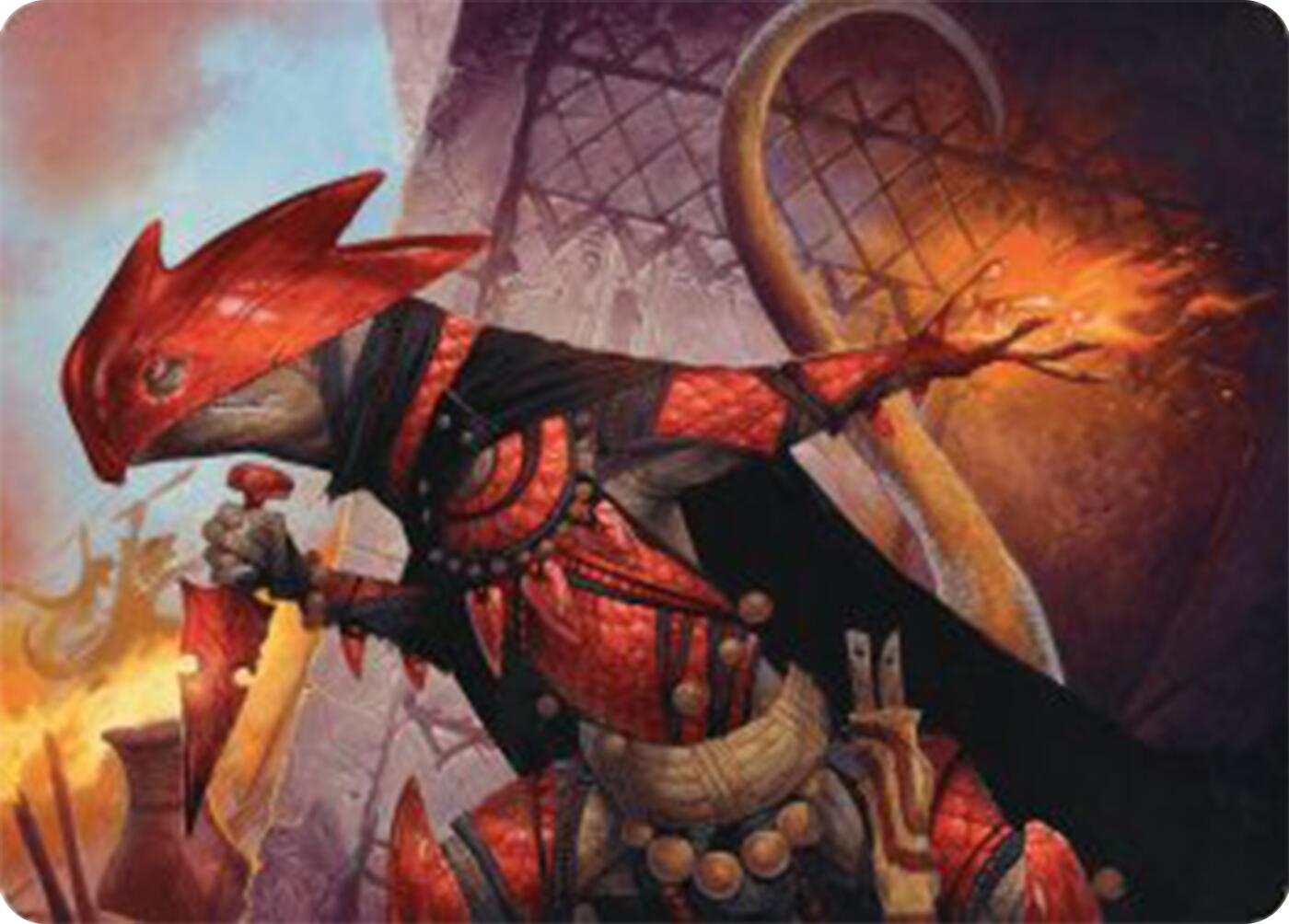 Cindering Cutthroat Art Card [Bloomburrow Art Series] | Gamer Loot