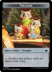 Cat // Treasure Double-Sided Token [Bloomburrow Commander Tokens] | Gamer Loot