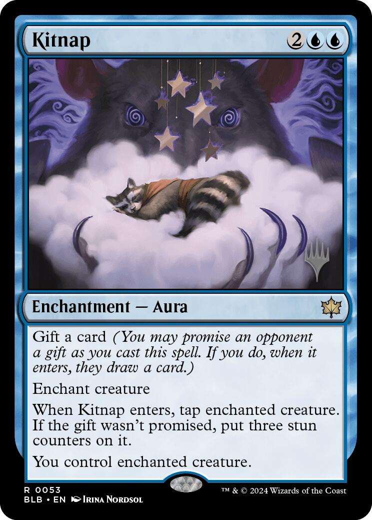 Kitnap (Promo Pack) [Bloomburrow Promos] | Gamer Loot