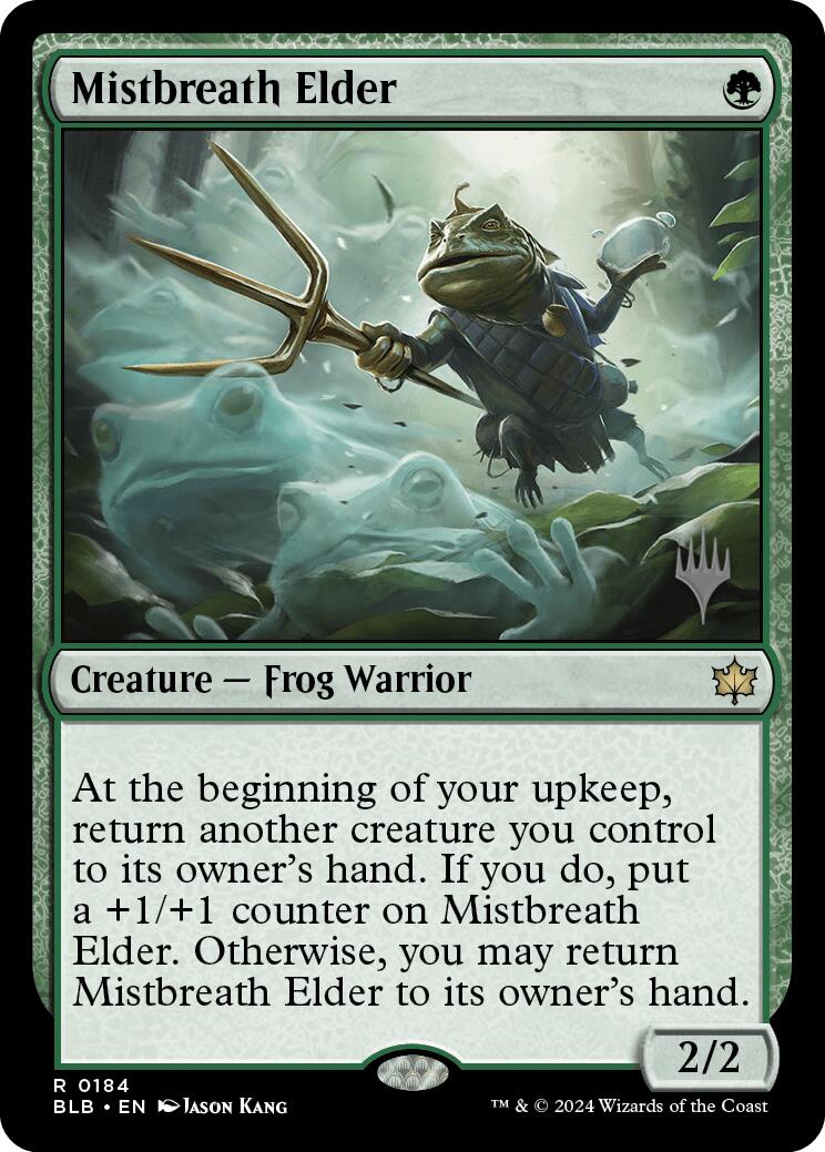 Mistbreath Elder (Promo Pack) [Bloomburrow Promos] | Gamer Loot