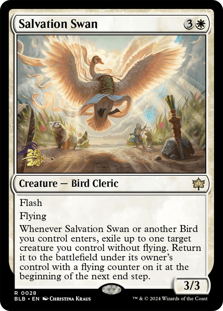 Salvation Swan [Bloomburrow Prerelease Promos] | Gamer Loot