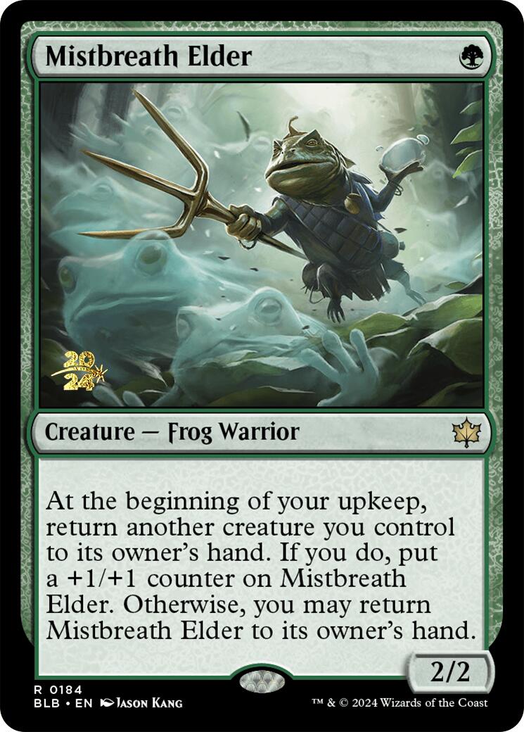 Mistbreath Elder [Bloomburrow Prerelease Promos] | Gamer Loot