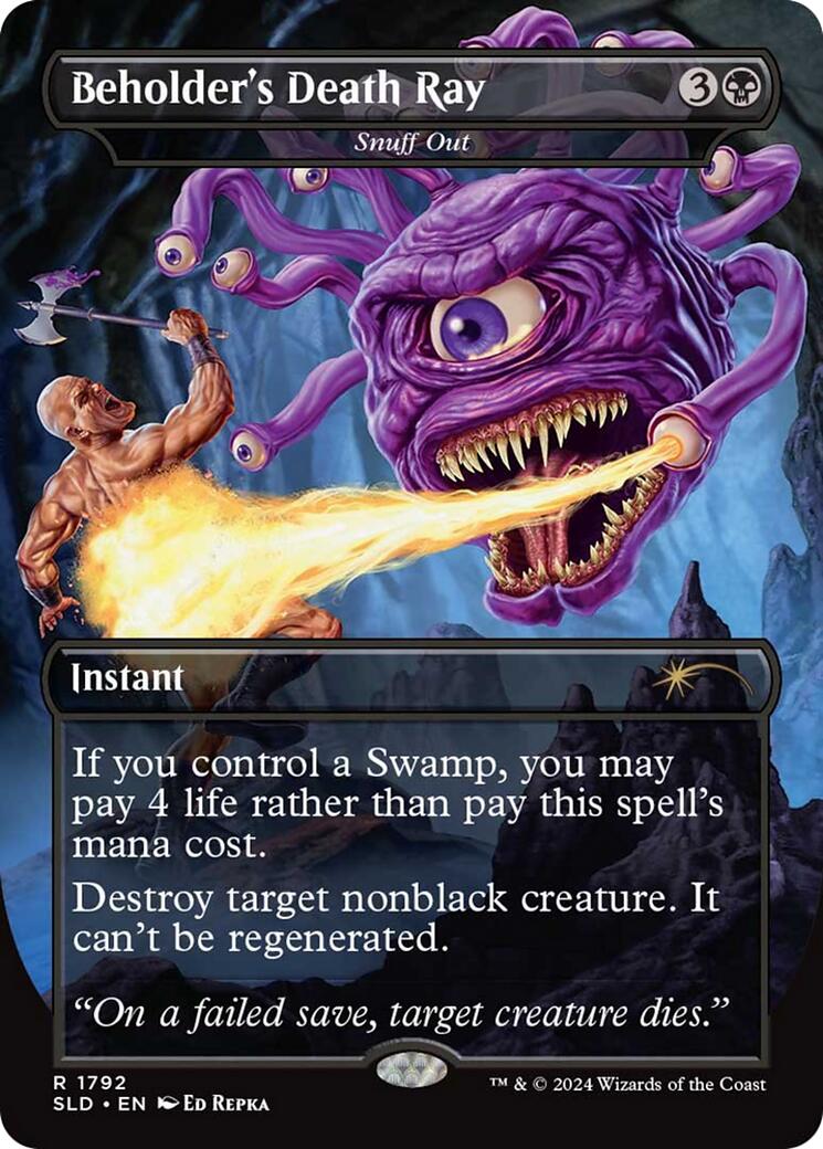 Beholder's Death Ray - Snuff Out [Secret Lair Drop Series] | Gamer Loot