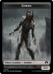 Phyrexian Germ // Zombie Double-Sided Token [Modern Horizons 3 Tokens] | Gamer Loot