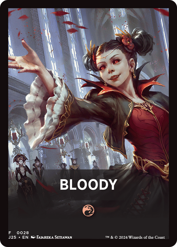 Bloody Theme Card [Foundations Jumpstart Front Cards] | Gamer Loot