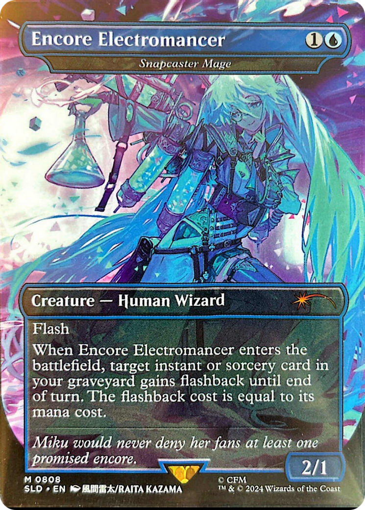 Encore Electromancer - Snapcaster Mage [Secret Lair Drop Series] | Gamer Loot