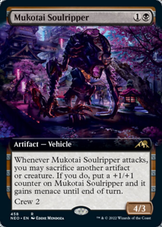 Mukotai Soulripper (Extended Art) [Kamigawa: Neon Dynasty] | Gamer Loot