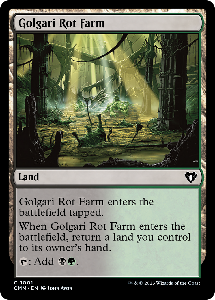 Golgari Rot Farm [Commander Masters] | Gamer Loot