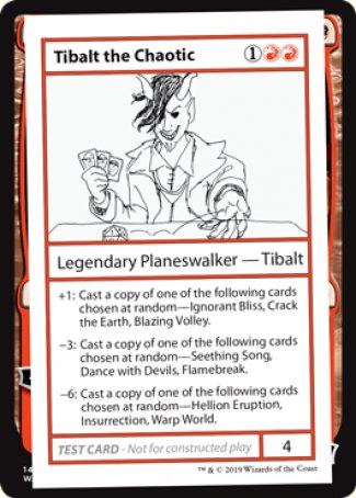 Tibalt the Chaotic (2021 Edition) [Mystery Booster Playtest Cards] | Gamer Loot