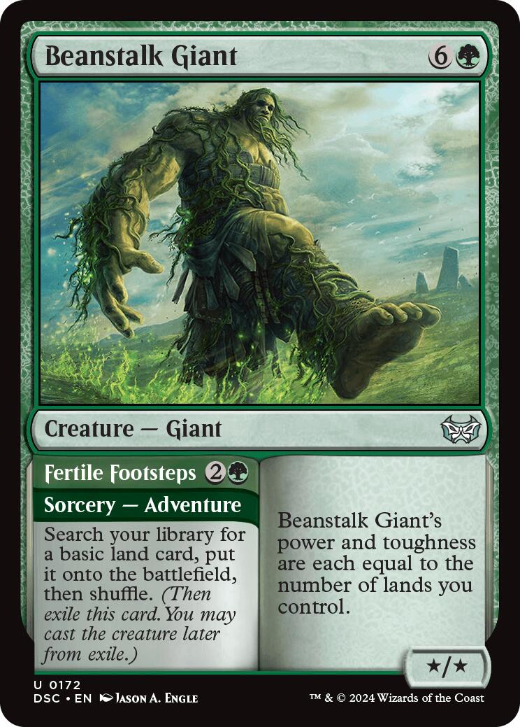 Beanstalk Giant [Duskmourn: House of Horror Commander] | Gamer Loot