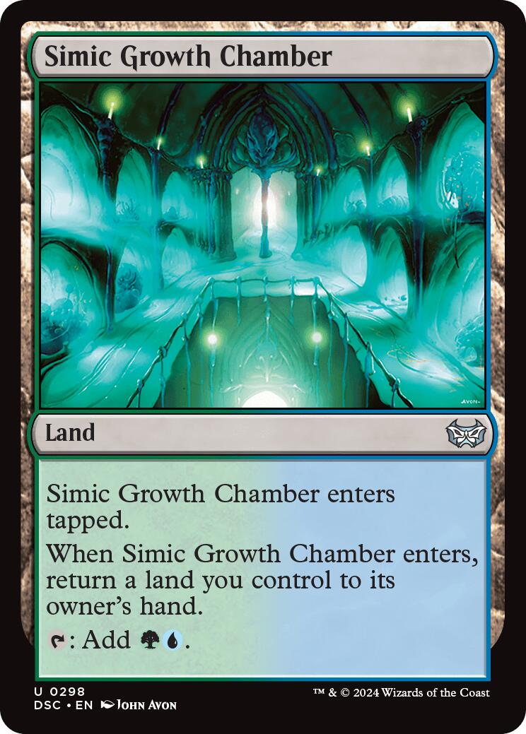 Simic Growth Chamber [Duskmourn: House of Horror Commander] | Gamer Loot