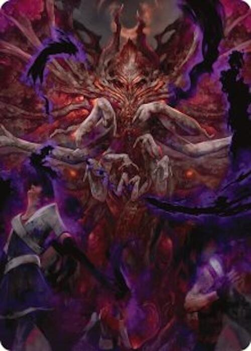 Damnation Art Card [Duskmourn: House of Horror Art Series] | Gamer Loot