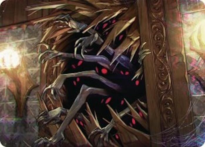 Withering Torment Art Card [Duskmourn: House of Horror Art Series] | Gamer Loot