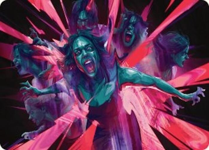 Waltz of Rage Art Card [Duskmourn: House of Horror Art Series] | Gamer Loot