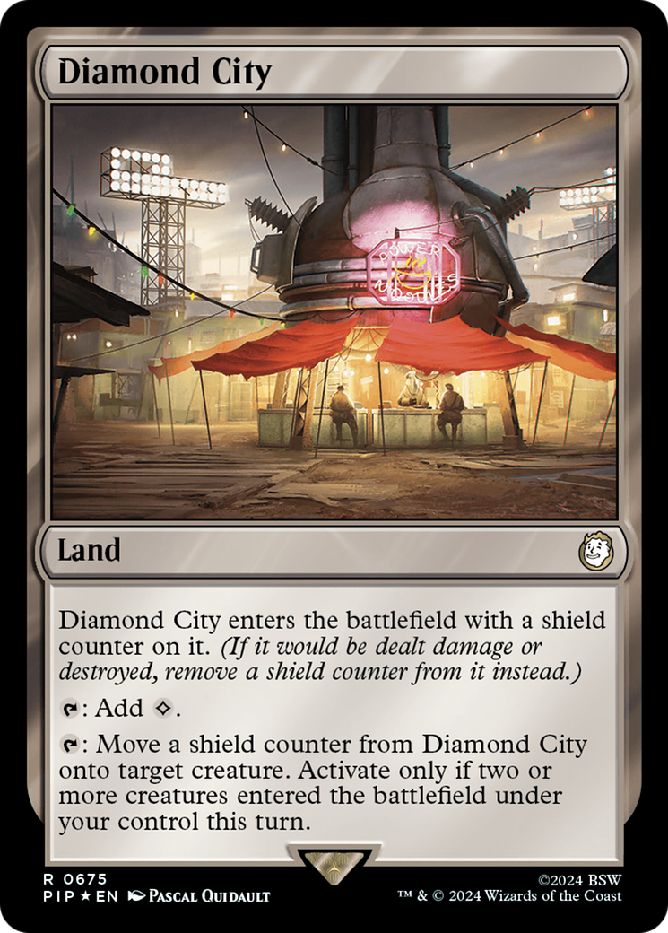 Diamond City (Surge Foil) [Fallout] | Gamer Loot
