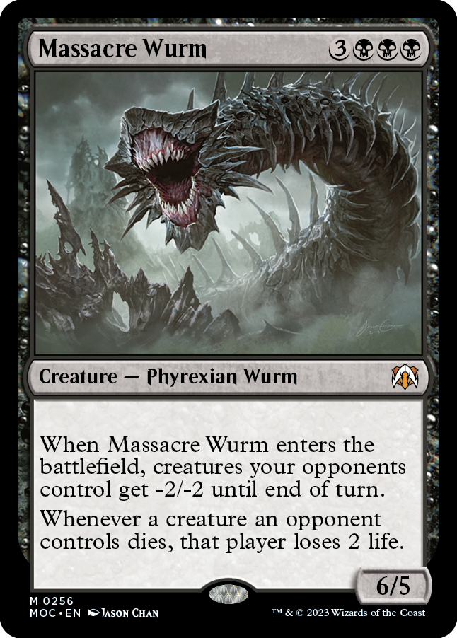 Massacre Wurm [March of the Machine Commander] | Gamer Loot