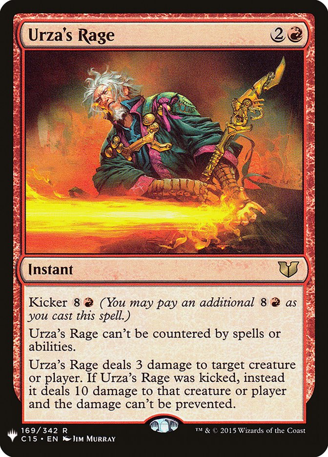 Urza's Rage [The List] | Gamer Loot