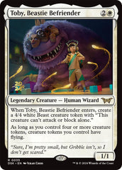 Toby, Beastie Befriender [Duskmourn: House of Horror Prerelease Promos] | Gamer Loot