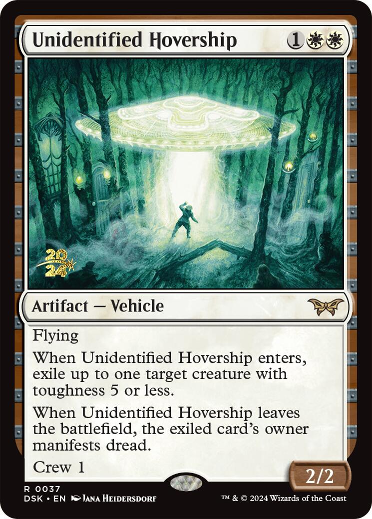 Unidentified Hovership [Duskmourn: House of Horror Prerelease Promos] | Gamer Loot