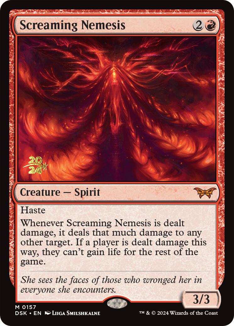 Screaming Nemesis [Duskmourn: House of Horror Prerelease Promos] | Gamer Loot