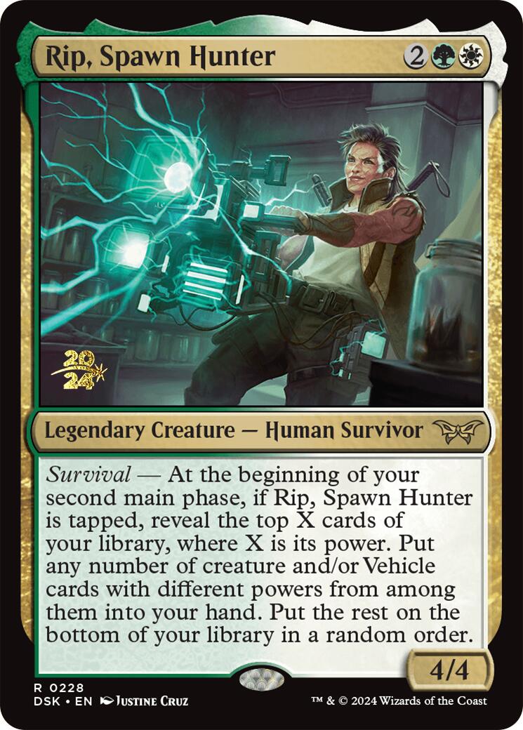 Rip, Spawn Hunter [Duskmourn: House of Horror Prerelease Promos] | Gamer Loot