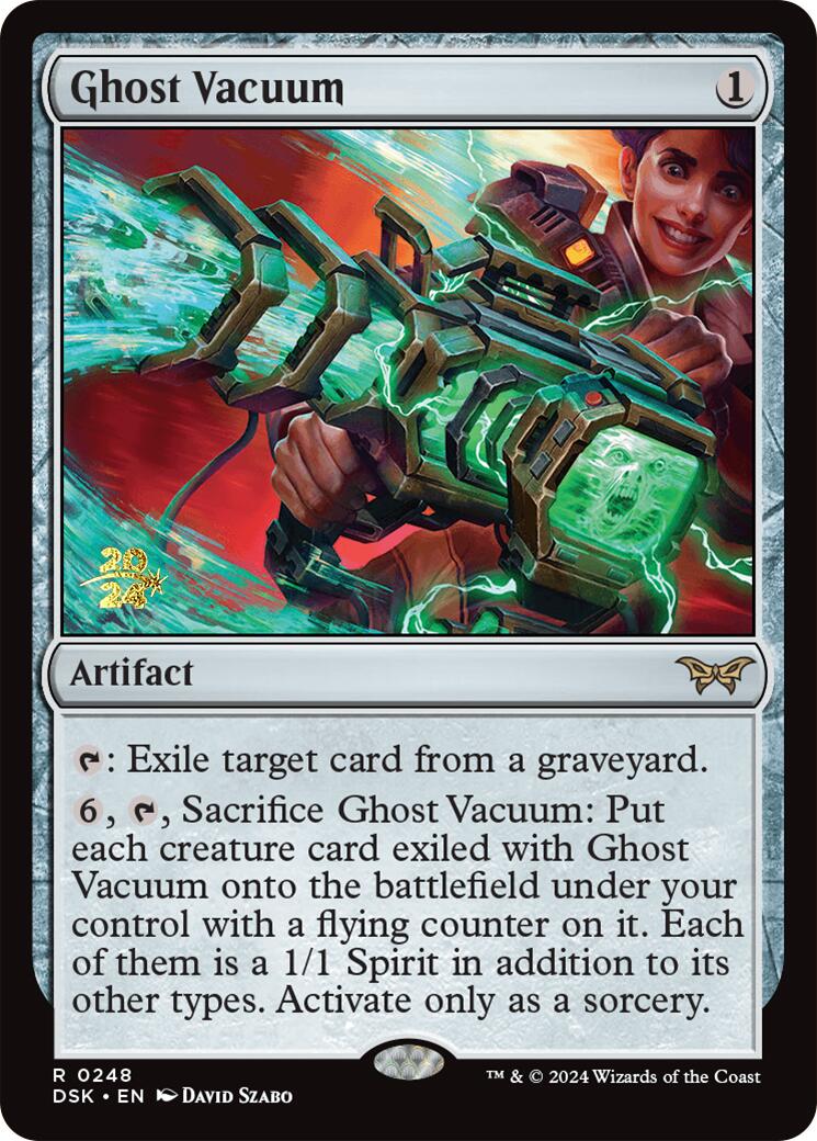 Ghost Vacuum [Duskmourn: House of Horror Prerelease Promos] | Gamer Loot