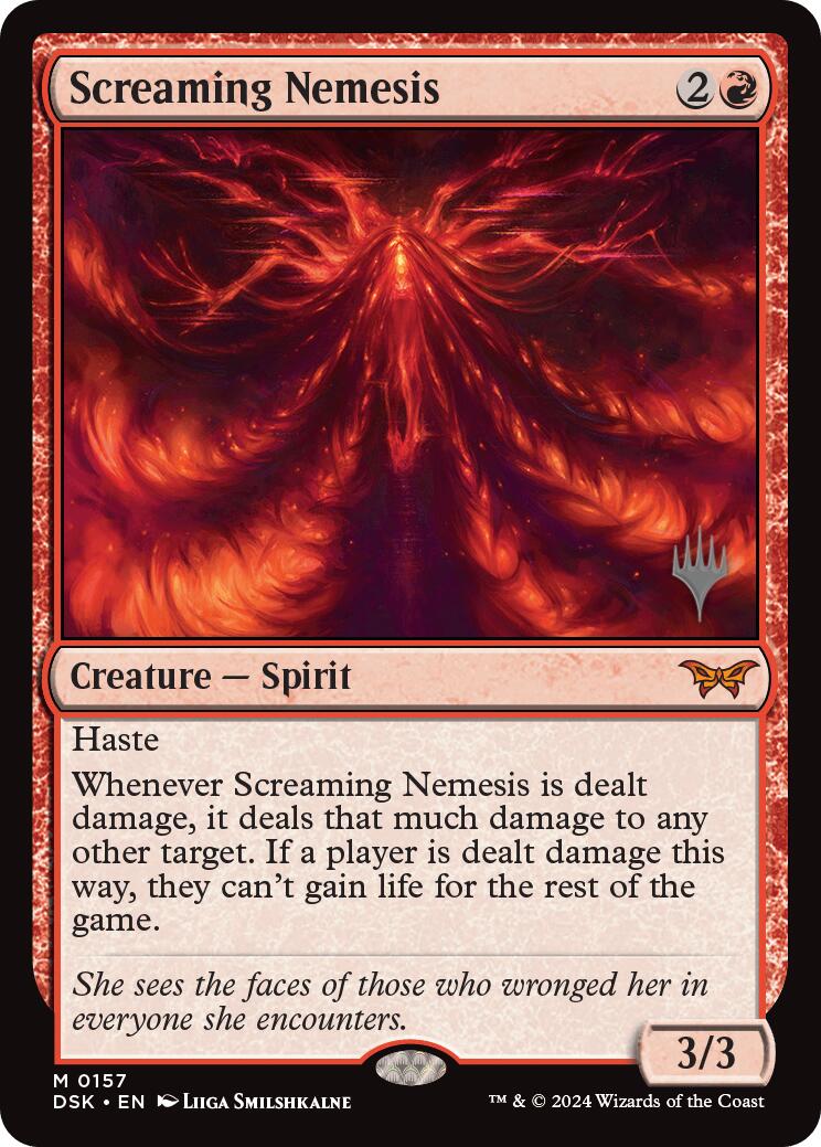 Screaming Nemesis [Duskmourn: House of Horror Promos] | Gamer Loot