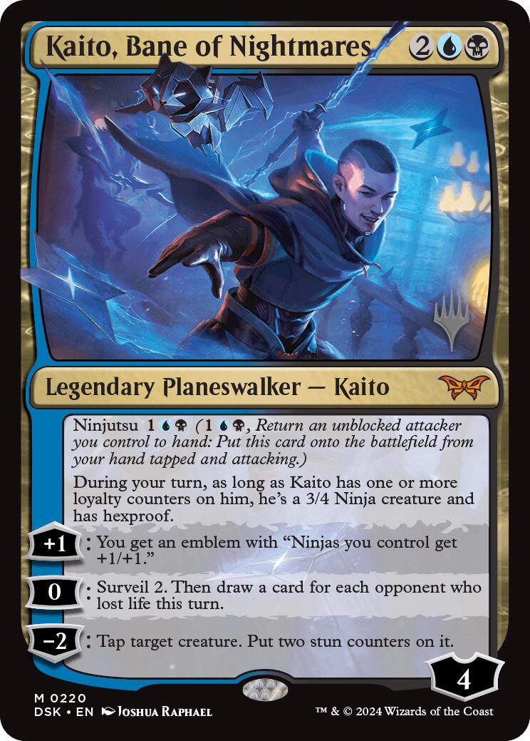 Kaito, Bane of Nightmares [Duskmourn: House of Horror Promos] | Gamer Loot