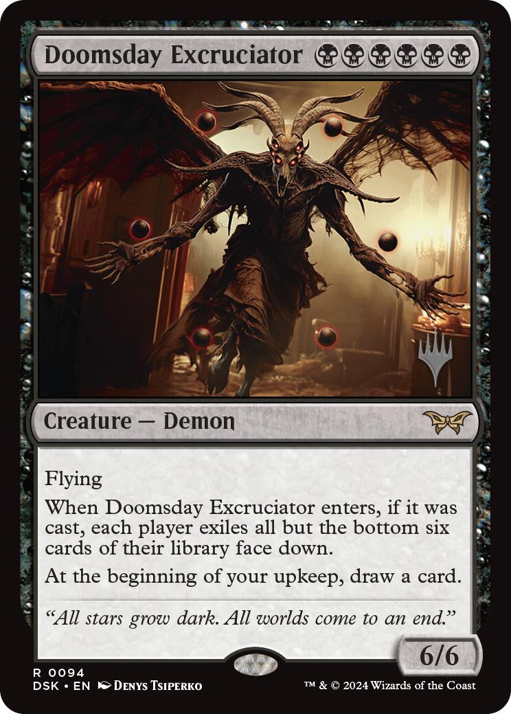 Doomsday Excruciator [Duskmourn: House of Horror Promos] | Gamer Loot