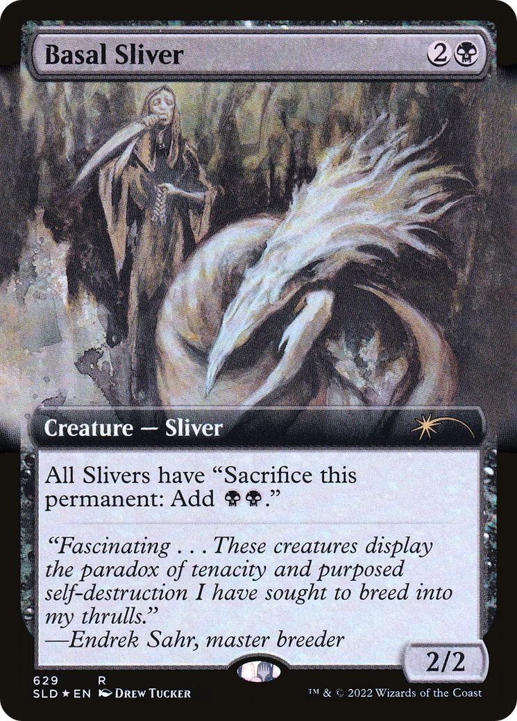 Basal Sliver (Extended Art) [Secret Lair Drop Promos] | Gamer Loot