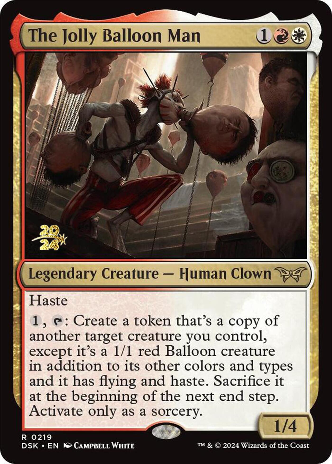 The Jolly Balloon Man [The Lost Caverns of Ixalan Prerelease Cards] | Gamer Loot