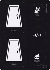 Punch Card Token (1 // 2) [Duskmourn: House of Horror Tokens] | Gamer Loot