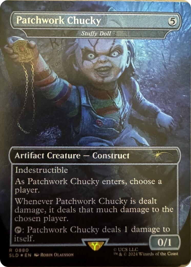 Patchwork Chucky - Stuffy Doll [Secret Lair Drop Series] | Gamer Loot