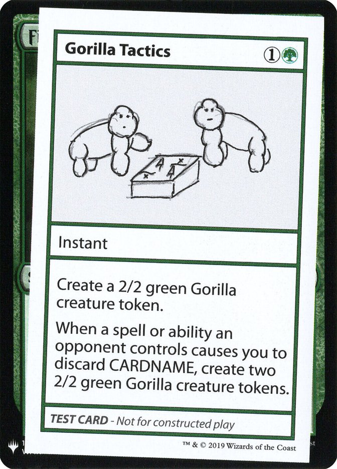 Gorilla Tactics [Mystery Booster Playtest Cards] | Gamer Loot