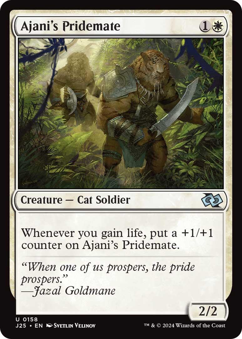 Ajani's Pridemate [Foundations Jumpstart] | Gamer Loot