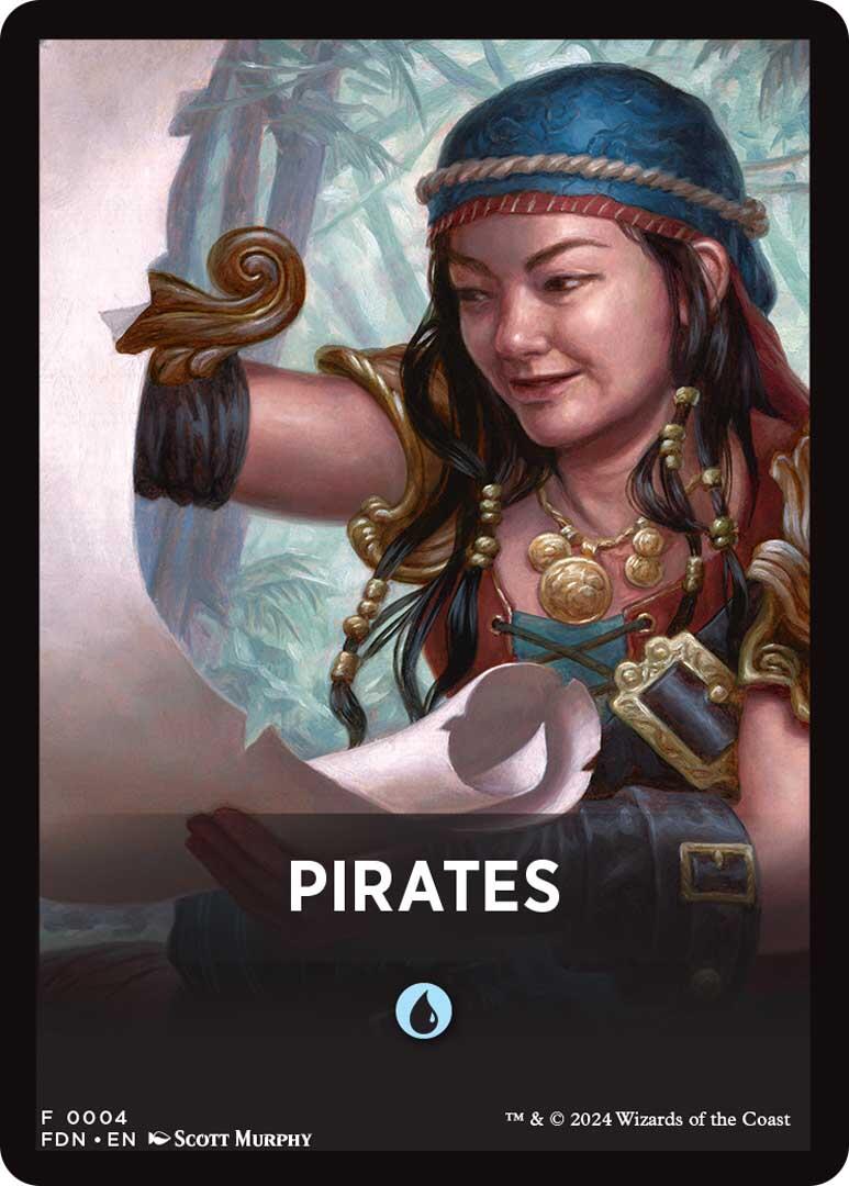 Pirates Theme Card [Foundations Tokens] | Gamer Loot